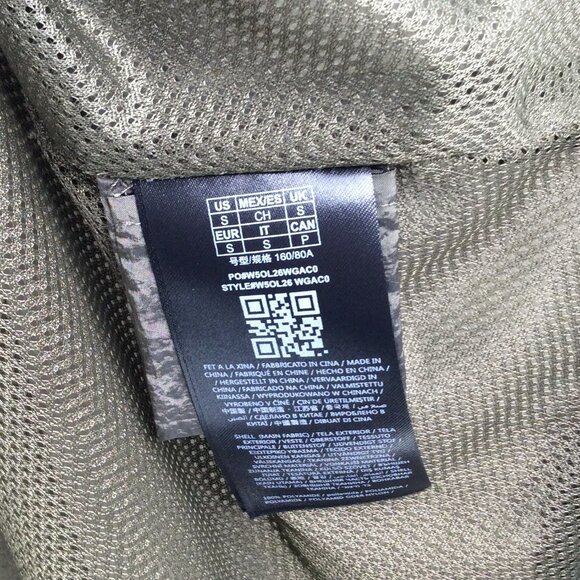 Guess Kelsi Hooded Midi-Length Parka Rain Jacket Size Small Army Green Long - Picture 14 of 14